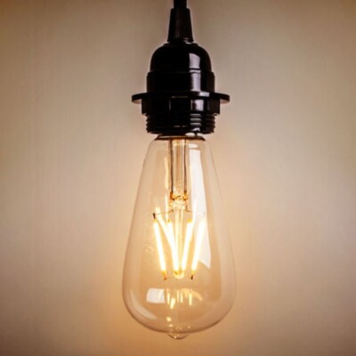 Vintage E27 E14 E12 LED Light Bulb 2W/4W/6W/8W Edison Filament Candle Bulb Lamp