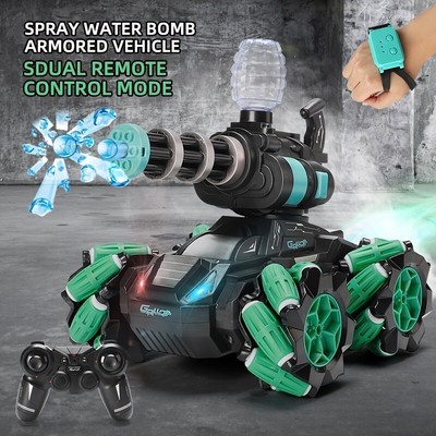 1pc 2.4G Water Bomb RC Tank RC CAR Shoots Toys For boys