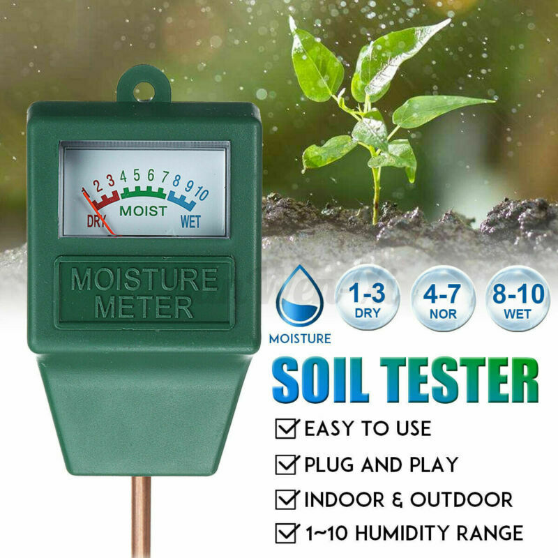 Soil Moisture Tester Hygrometer Moisture Meter Indoor Outdoor Garden Plant Tool Ebay