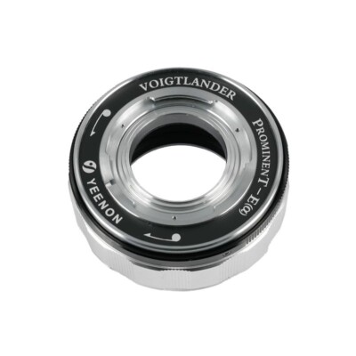 Yeenon PT-E Lens Adapter for Voigtlander Prominent 50mm Lens to Sony E Camera