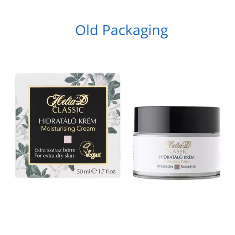 Helia-D Classic Vegan Moisturising Facial Day Cream for Extra Dry Skin 50ml x 4 - Picture 6 of 6