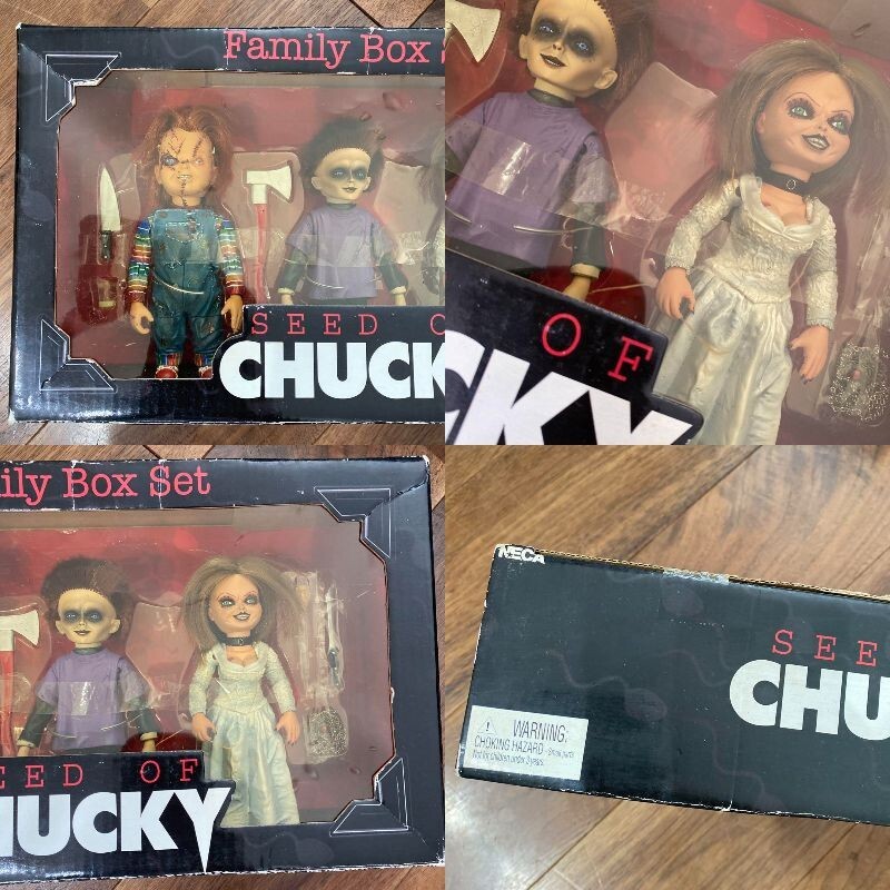 NECA ネカ SEED OF CHUCKY FAMILY BOX SET チャイルド・プレイ フィギュア NECA Childs Play Seed of Chucky Cult Classics Family Box Set