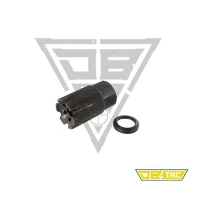 Compact Low Concussion 5/8''x24 TPI Thread Muzzle Brake For 308/338/300BLK