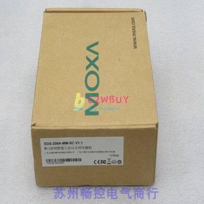 1PC EDS-208A-MM-SC MOXA Fedex DHL Ship [MTMwMA==]