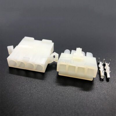 2-12 Pin/Way Molex 3191 Connector Kit .093''/6.7mm Pitch Plug Socket & Terminals