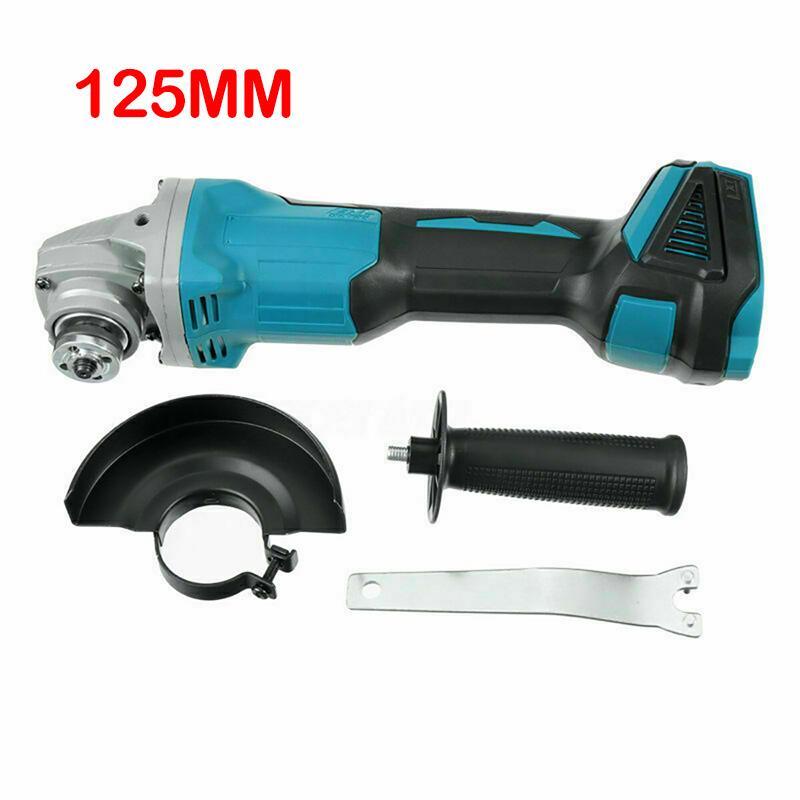 18V Cordless Brushless Angle Grinder 125mm Replace For Makita Li-ion Battery US
