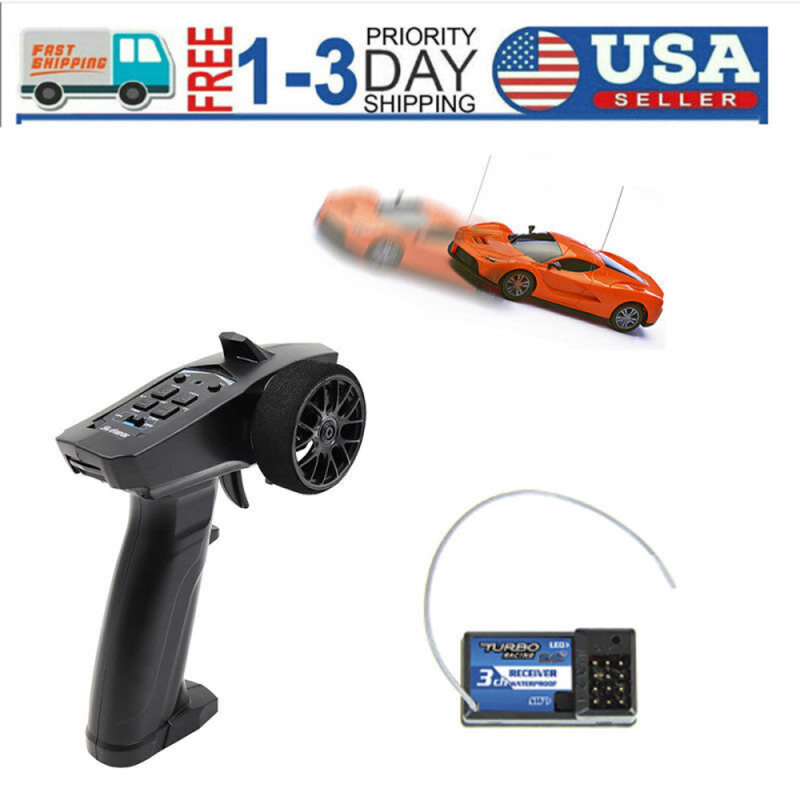 Boat 2.4ghz 3ch Digital Radio Remote Control Transmitter Rec