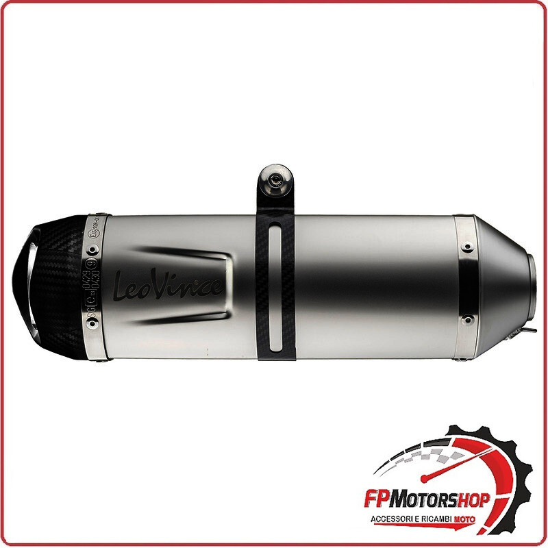 TERMINALE DI SCARICO COMPLETO INOX PER YAMAHA MT-07 16-20 LEOVINCE 14251EK