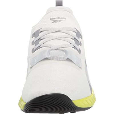 Reebok Men's Flashfilm Train 2.0 Cross Trainer, Cold Grey/Acid Yellow,SIZE 4