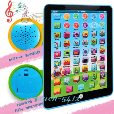 Educational Learning Tablet Toys for 2 3 4 5 6 7 8 Years Old Toddlers Boys Girls