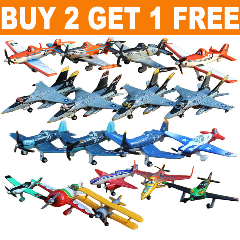 Disney Pixar Planes Model Plane Kids Movie Toy Gift Diecast 1:55