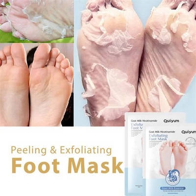 AU New Exfoliating Foot Peel Mask Socks Dead Skin Remover Moisturizing Foot Care