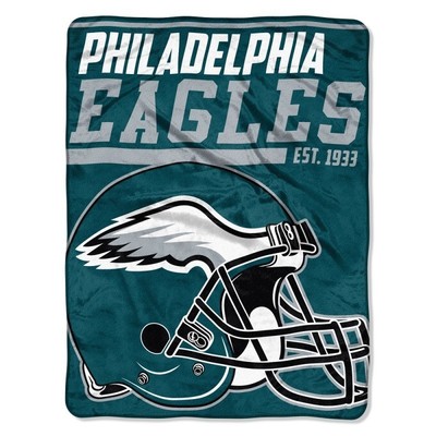 New NFL Philadelphia Eagles Soft Micro Rasche Large Throw Blanket 46'' X 60''