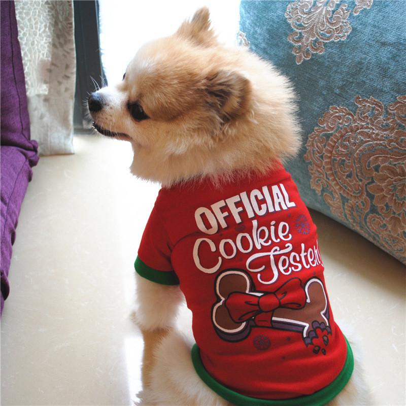 Pet Dog Cat Christmas Santa Clothes Puppy Warm Jumper Costume Outfit Vest UK 6 Pet Dog Cat Christmas Santa Clothes Puppy Warm Jumper Costume Outfit Vest UK 6