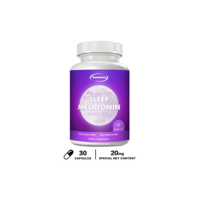 Melatonin 20mg - Sleep Aid, Provides Natural Sleep Support, Promote Relax & Calm