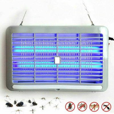 Eléctrico UV Mosquito Asesino Lámpara LED Mesilla Matamosquitos Fly Trampa Elec