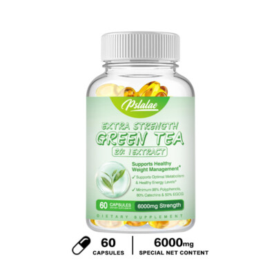 Extra Strength Green Tea 20:1 Extract 6000mg - Weight Loss, Appetite Suppression
