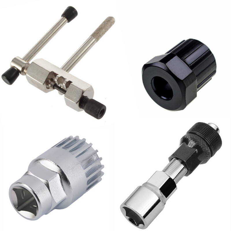 4X MTB Bike Repair Tool Set Bottom Bracket Remover Chain Breaker Crank Extractor