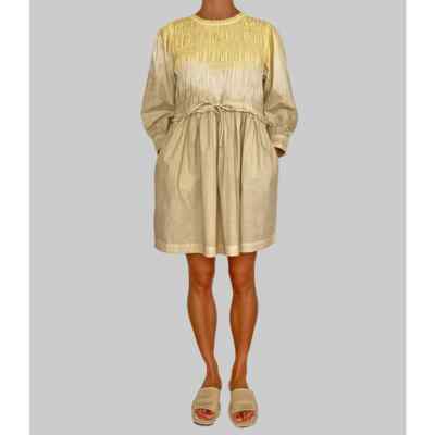 A Piece Apart Aldea Smocked Mini Dress Size 2X