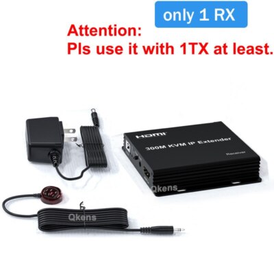 300M IP HDMI KVM Extender By Rj45 Cat6 Ethernet Cable Video Transmitter Receiver