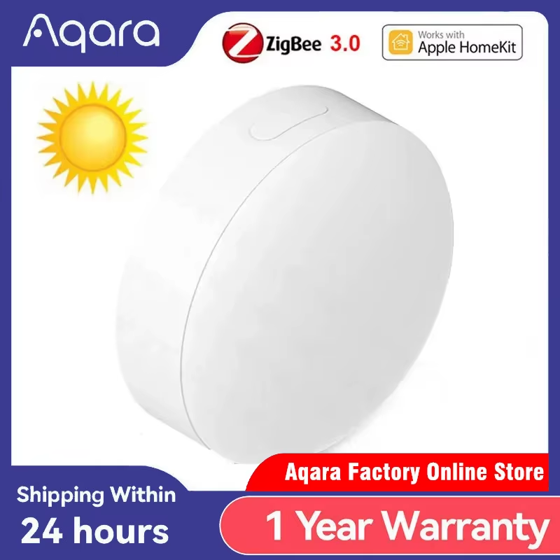 New Light Sensor T1 Brightness Sensor Zigbee 3.0 Auto Smart Home Light Detector
