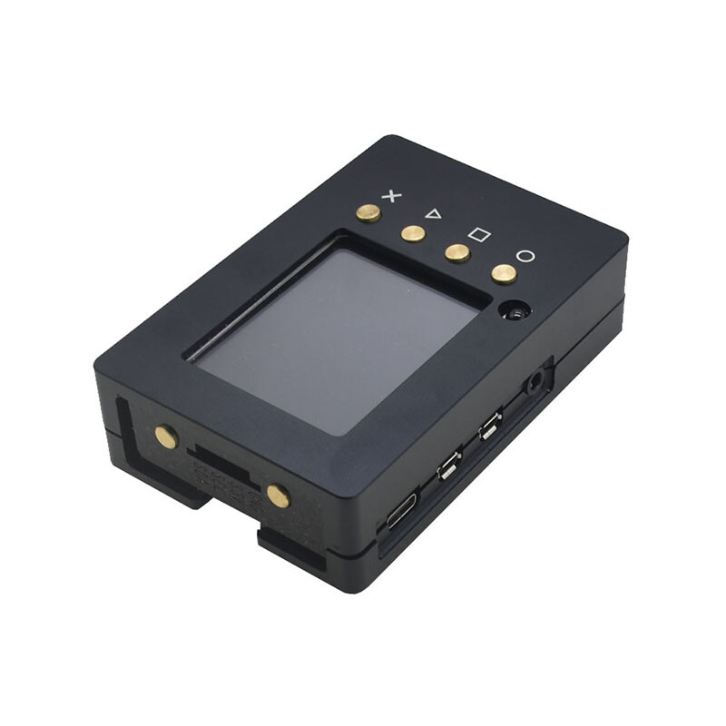 Metal Case Enclosure With 2.4 Inch LCD Screen For Raspberry Pi 4B/3B/2B/B/A