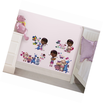 RoomMates RMK2280SCS Doc McStuffins Peel and Stick Wall Decals