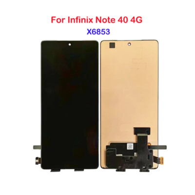 LCD Display Touch Screen Digitizer with Frame 6.78'' For Infinix Note 40 4G X6853
