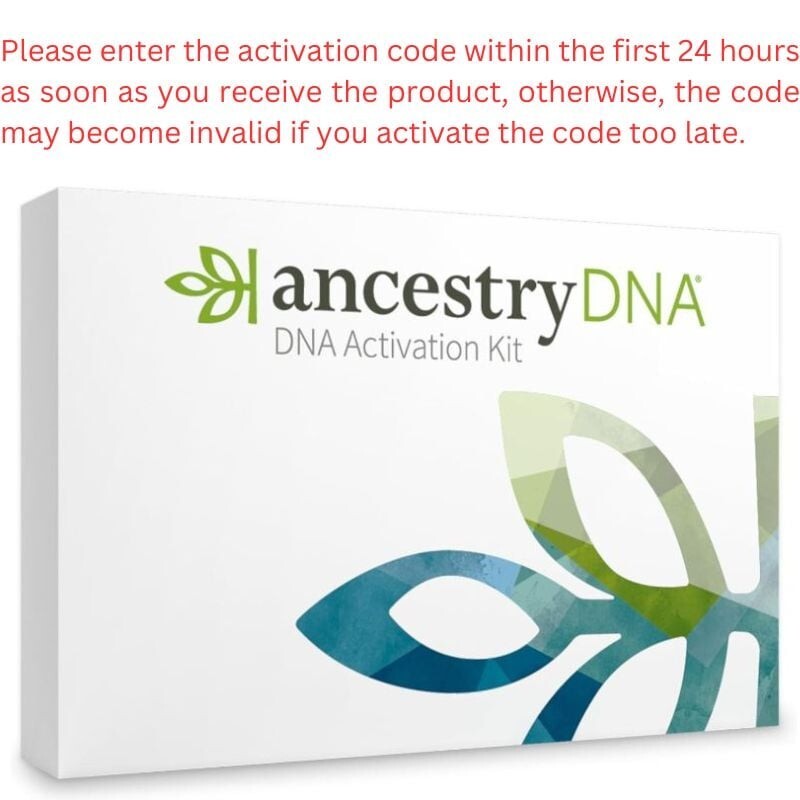 AncestryDNA Genetic Test Kit: Complete DNA Activation Kit - New