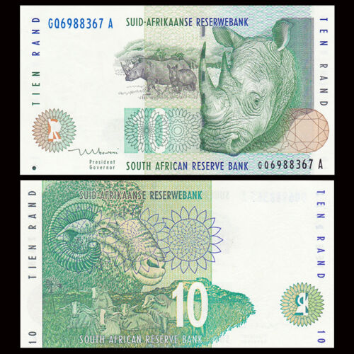 South Africa 10 Rand, ND(1999), P-123b, banknote, UNC