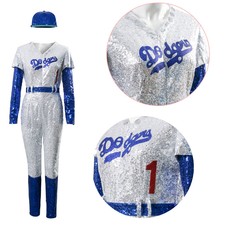 Rocketman Elton John Dodgers Baseball Uniform Cosplay Costume Halloween Suit Ebay