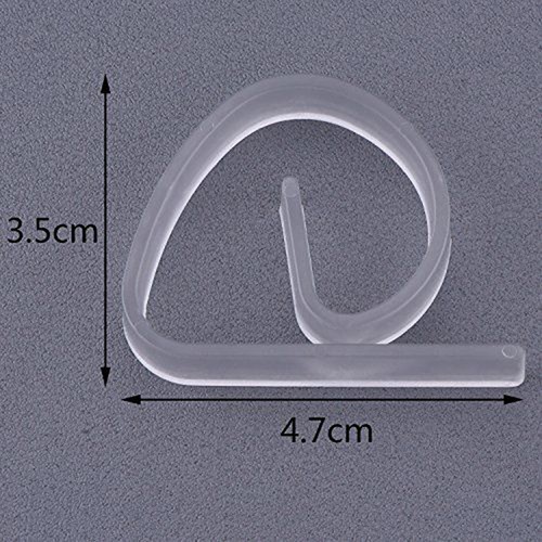 Plastic Clear Tablecloth Table Cover Clips Holder Clamps For Party Wedding,