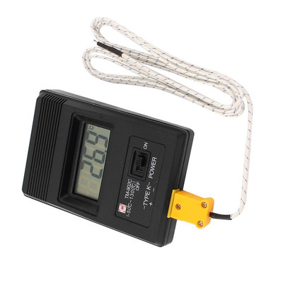 TM-902C Digital LCD K Type Thermometer Meter Single Input + Thermocouple Probe M