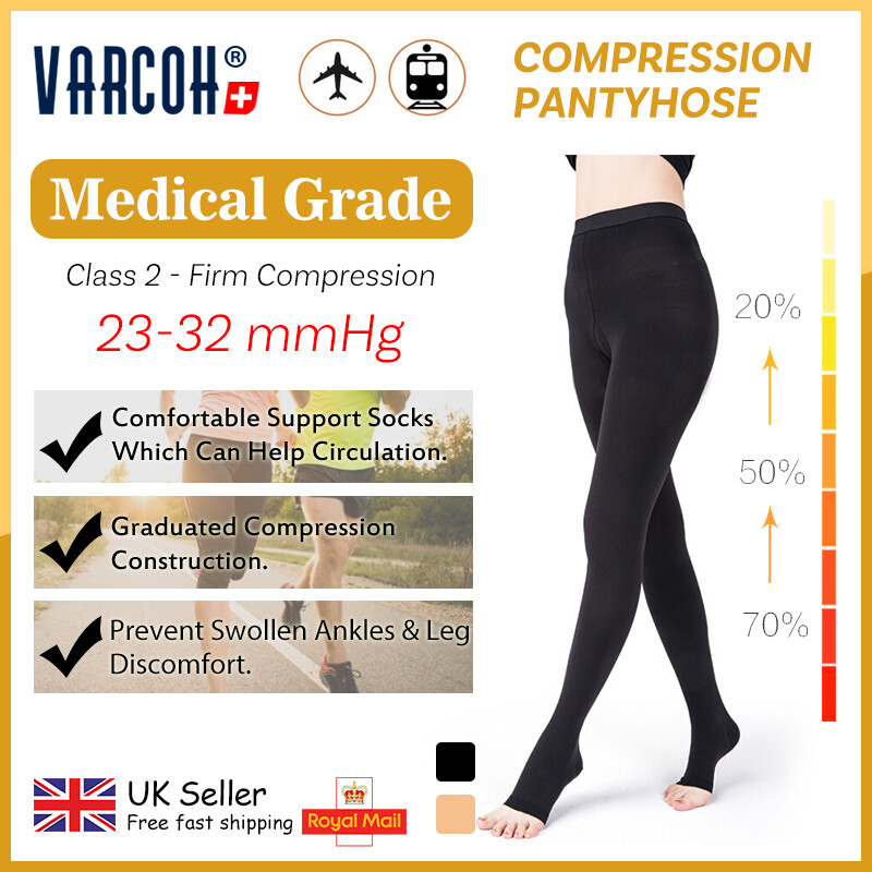2332 mmHg Compression Pantyhose Support Tights Hose DVT Anti Embolism