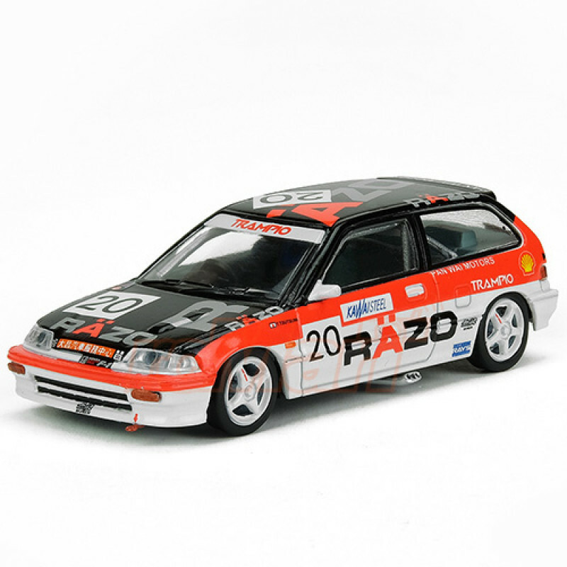 INNO64 HONDA CIVIC EF3 #20, RAZO TRAMPIO, MACAU GUIA RACE