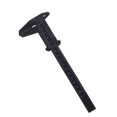 0-150mm double rule scale plastic Vernier caliper measuring Student tool ru F:yq