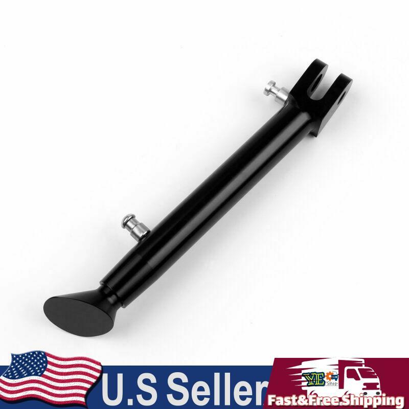 Adjustable Aluminum Kickstand Fit Kawasaki ZX-6 ZX6R ZZR600 ZX-9R ZX-10R Black