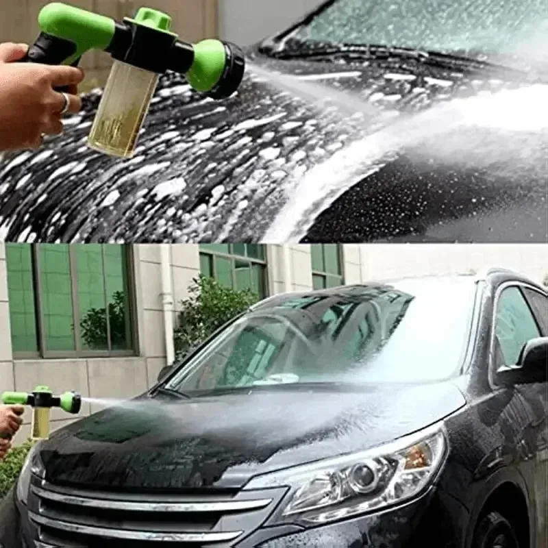 High Pressure Auto Foam Water Gun 3 Grade Nozzle Jet Car Washer Portable Tool