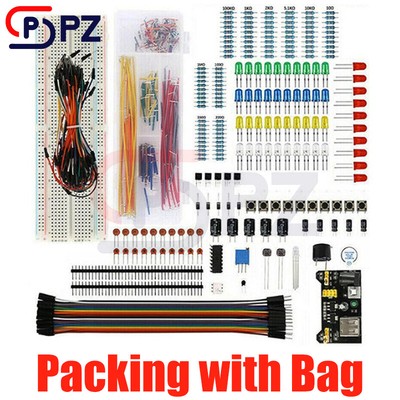 For Arduino UNO R3 DIY Electronics Compatible Starter Basic Kit for School Lab