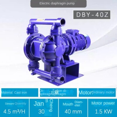 DBY-40Z Electric Diaphragm Pump Electric Diaphragm Pump Stainless Steel