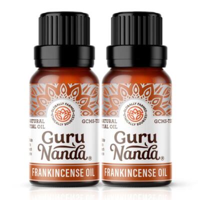 GuruNanda Frankincense Essential Oil (2-Pack)