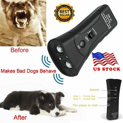 Petgentle Ultrasonic Anti Dog Barking Pet Trainer LED Light Gentle Chaser Style