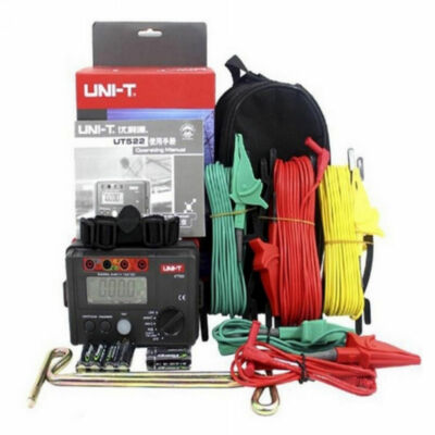 UNI-T UT522 Digital Earth Ground Reistance Tester 4000OHM AC Voltage 400V Measur