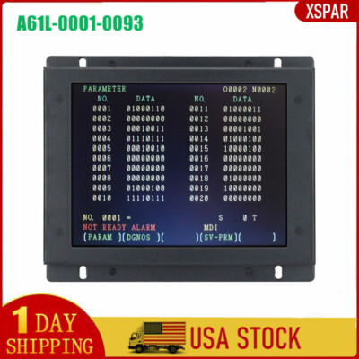 A61L-0001-0093 D9MM-11A 9 Inch LCD Monitor Replace for FANUC CNC System CRT USA