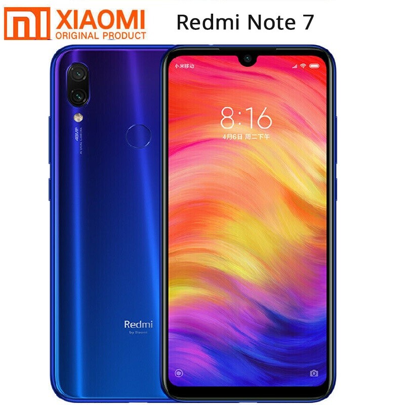Xiaomi Redmi Note 7 6.3" 32GB ROM Snapdragon 660 4 Global ROM MobilePhone Azul
