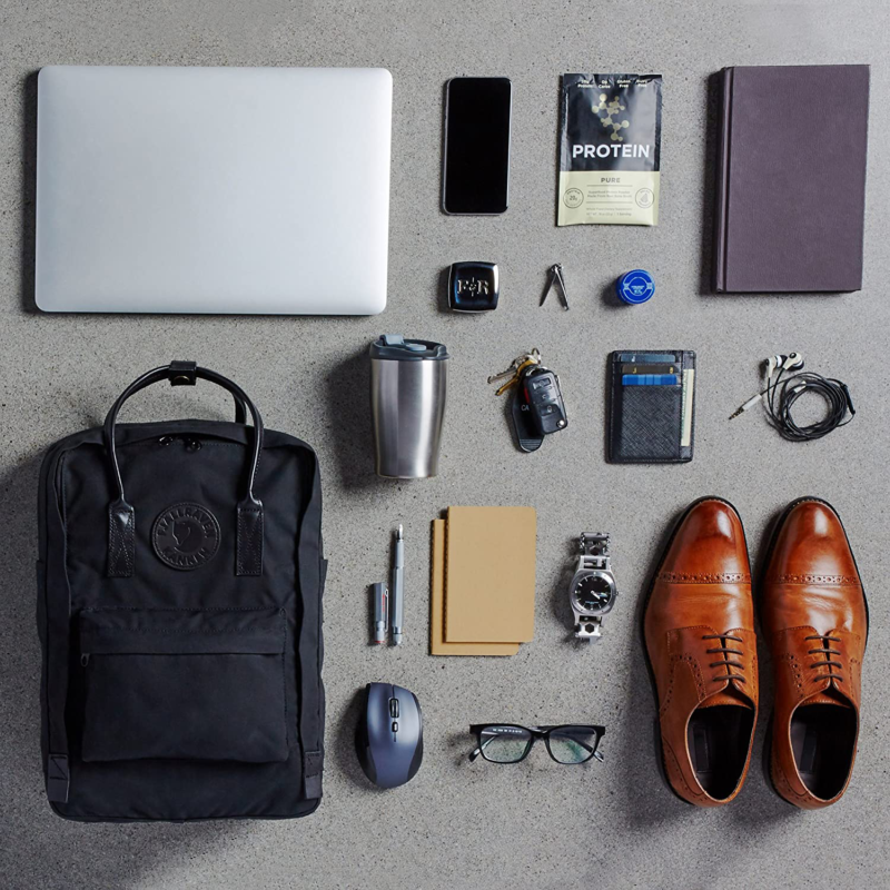 Fjallraven - Kanken No. 2 Laptop 15" Backpack for Everyday, Black Edition