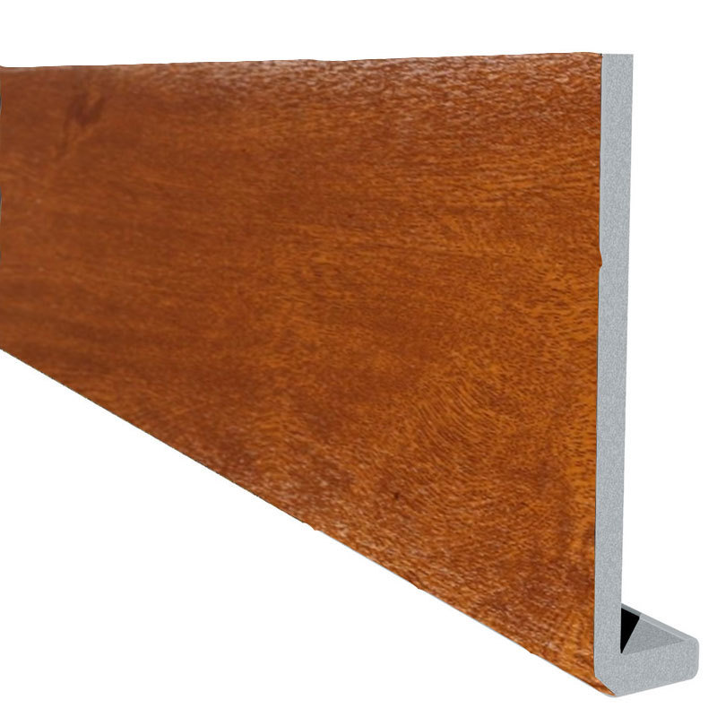 PVC Fascia Board Capping 125mm to 300mm wide 9mm thick 4 Colours