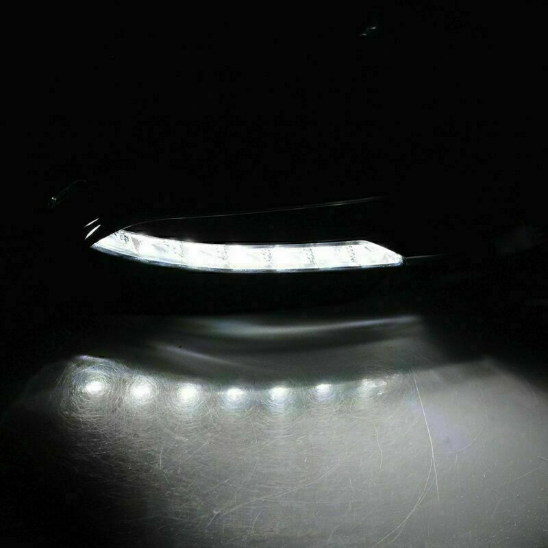 LED DRL Fog Lamps Daytime Running Lights For BENZ W204 C300 Sport 2008-2011