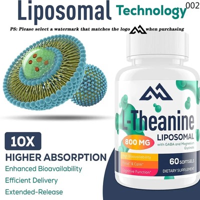 Liposome L-theanine 500mg, multivitamin magnesium-60 capsules