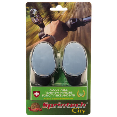 Specchi al manubrio Sprintech per city bike MTB